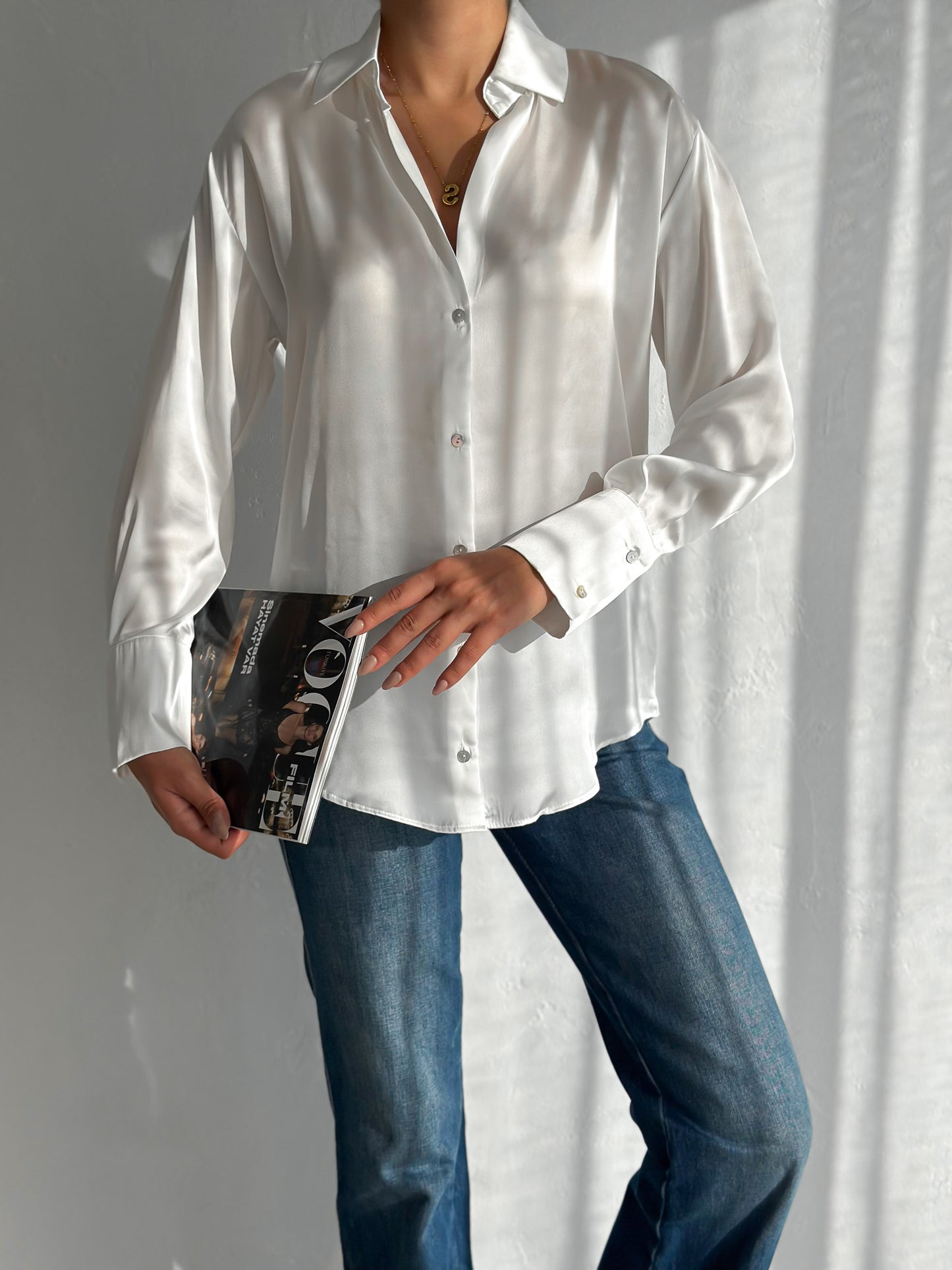 Muse Satin Shirt