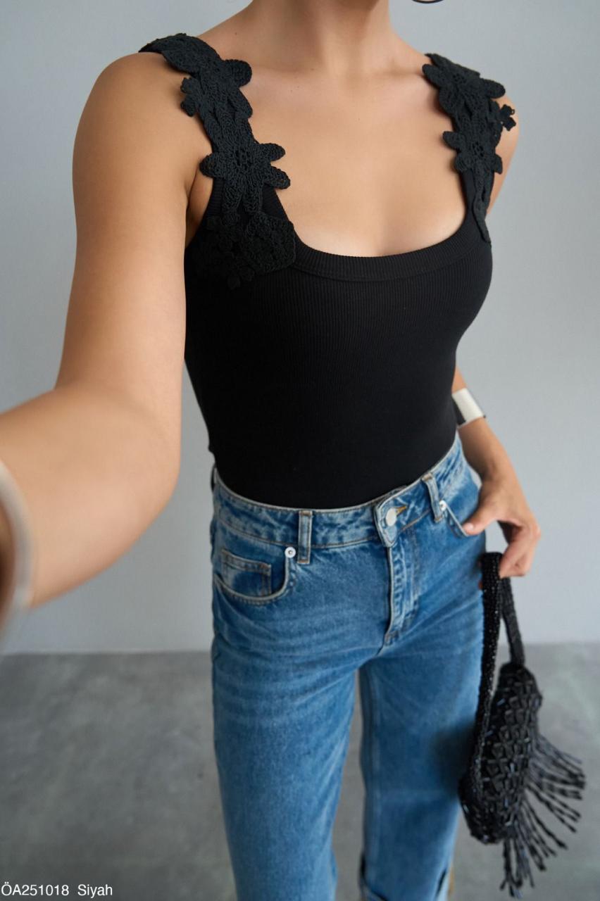 Floral Strap Top