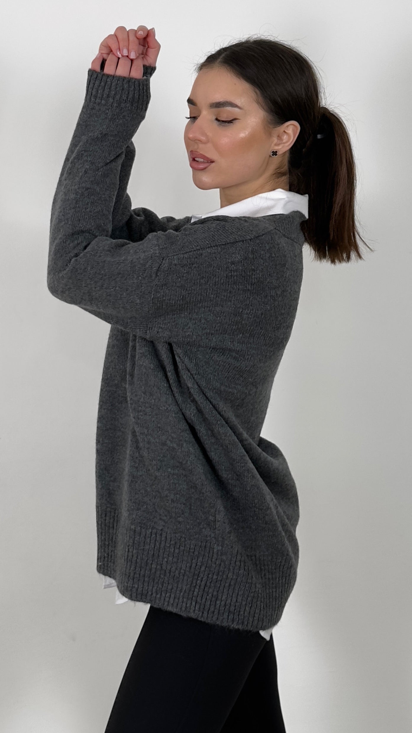 Warm Hug V-Blouse