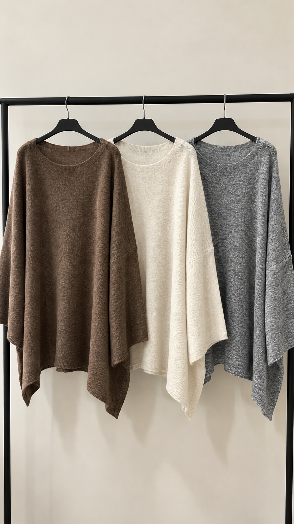 Everyday Knit Poncho