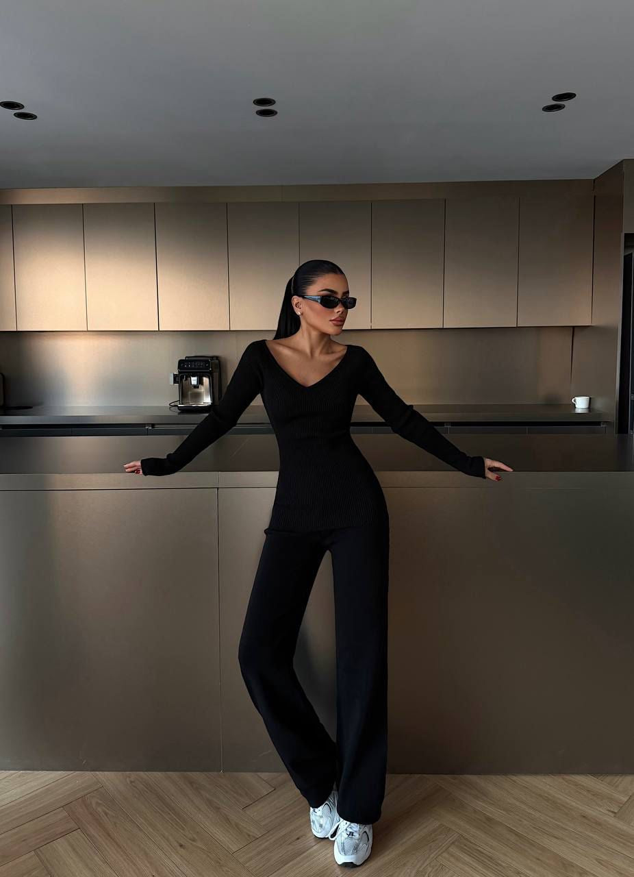 Tailored Knit Ensemble