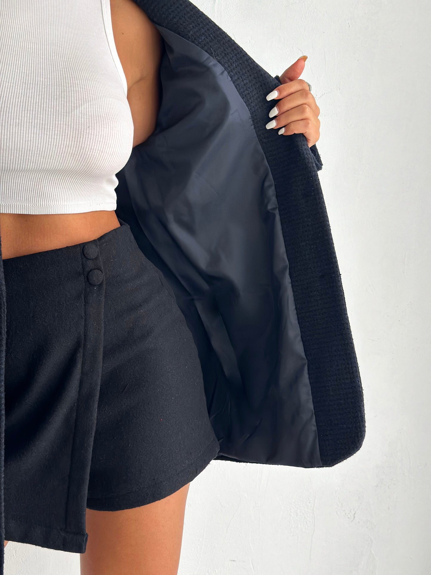 Tweed Oversized Blazer