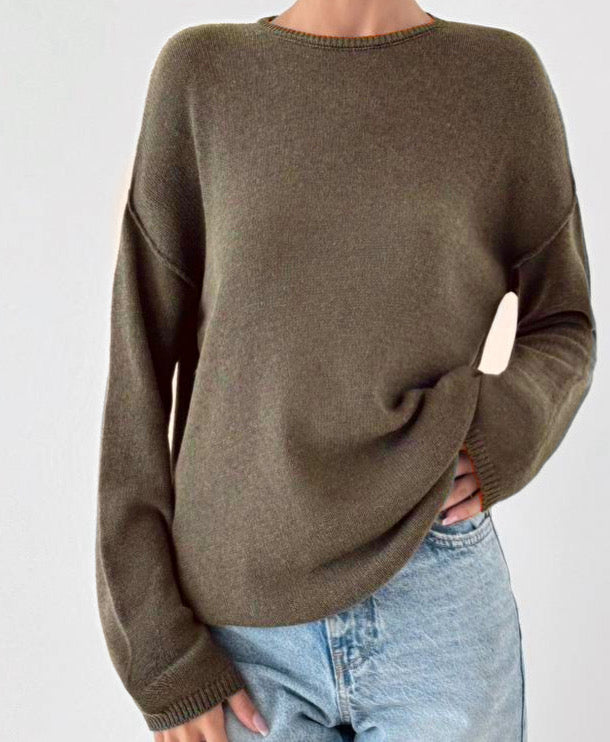 Soft Knit Round Neck