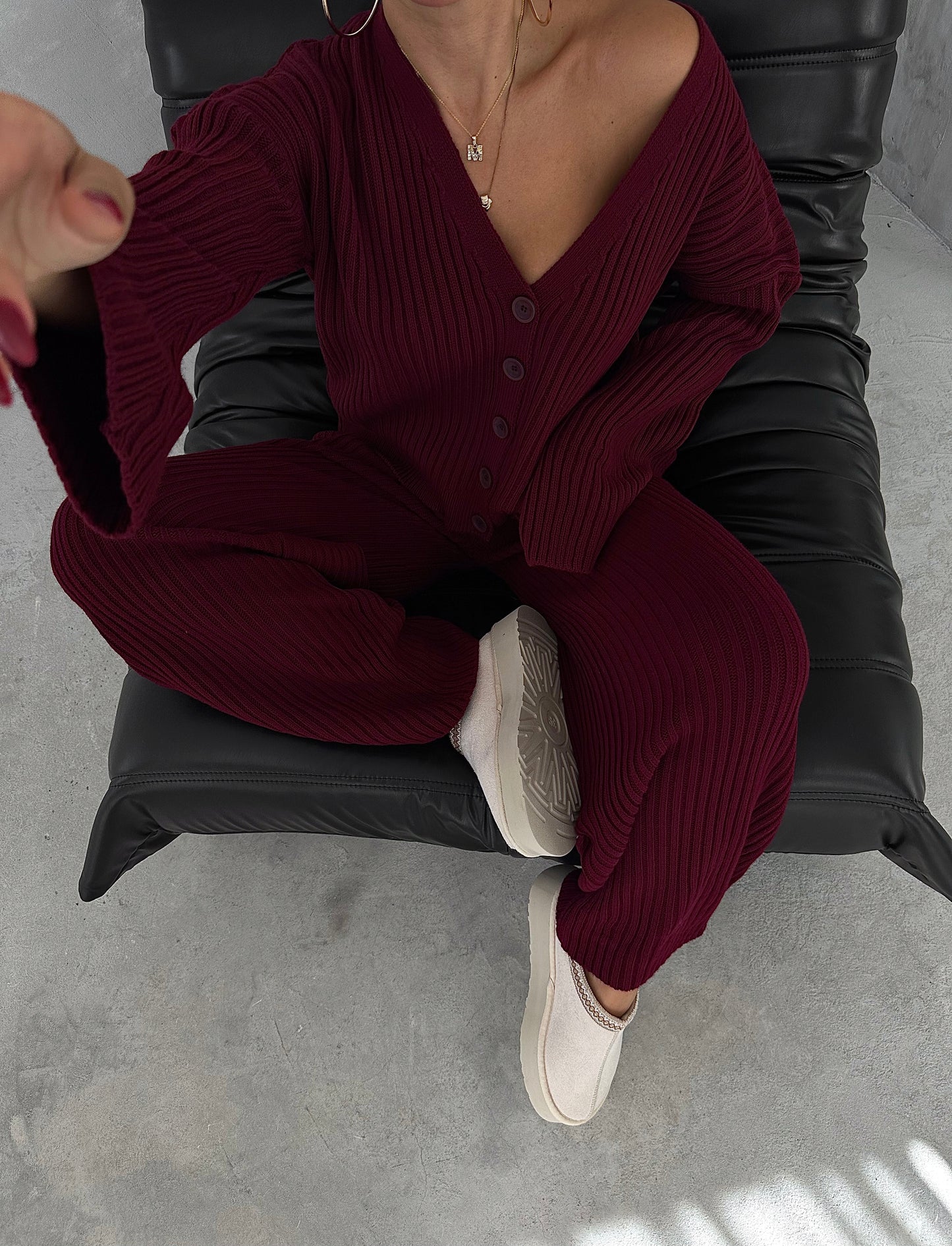 Sleek Buttoned Co-Ord