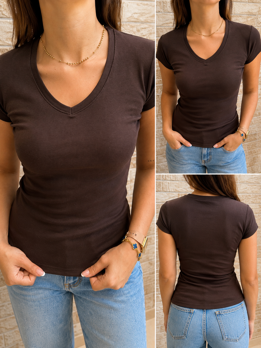 Classic Essential V-Neck Tee