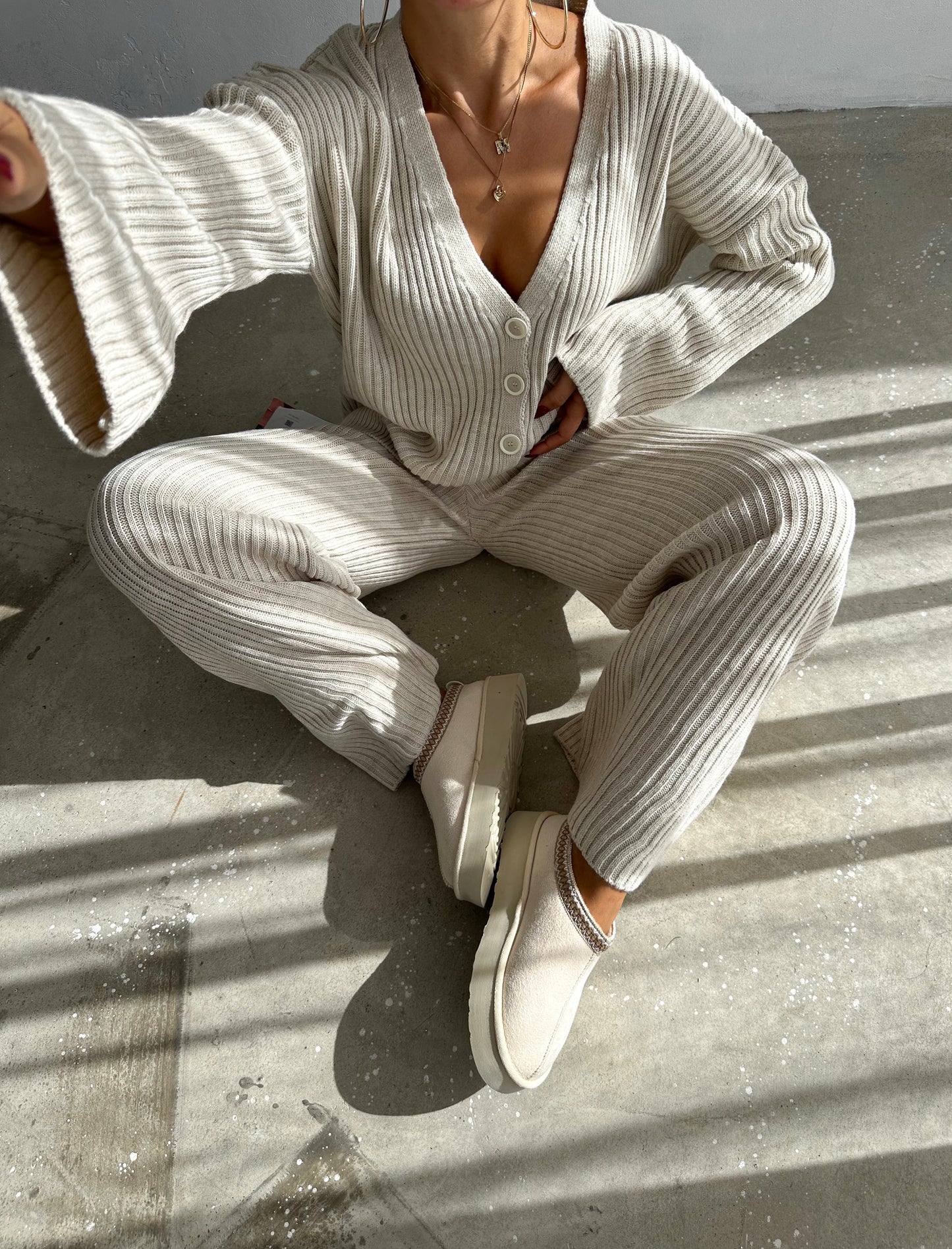 Sleek Buttoned Co-Ord
