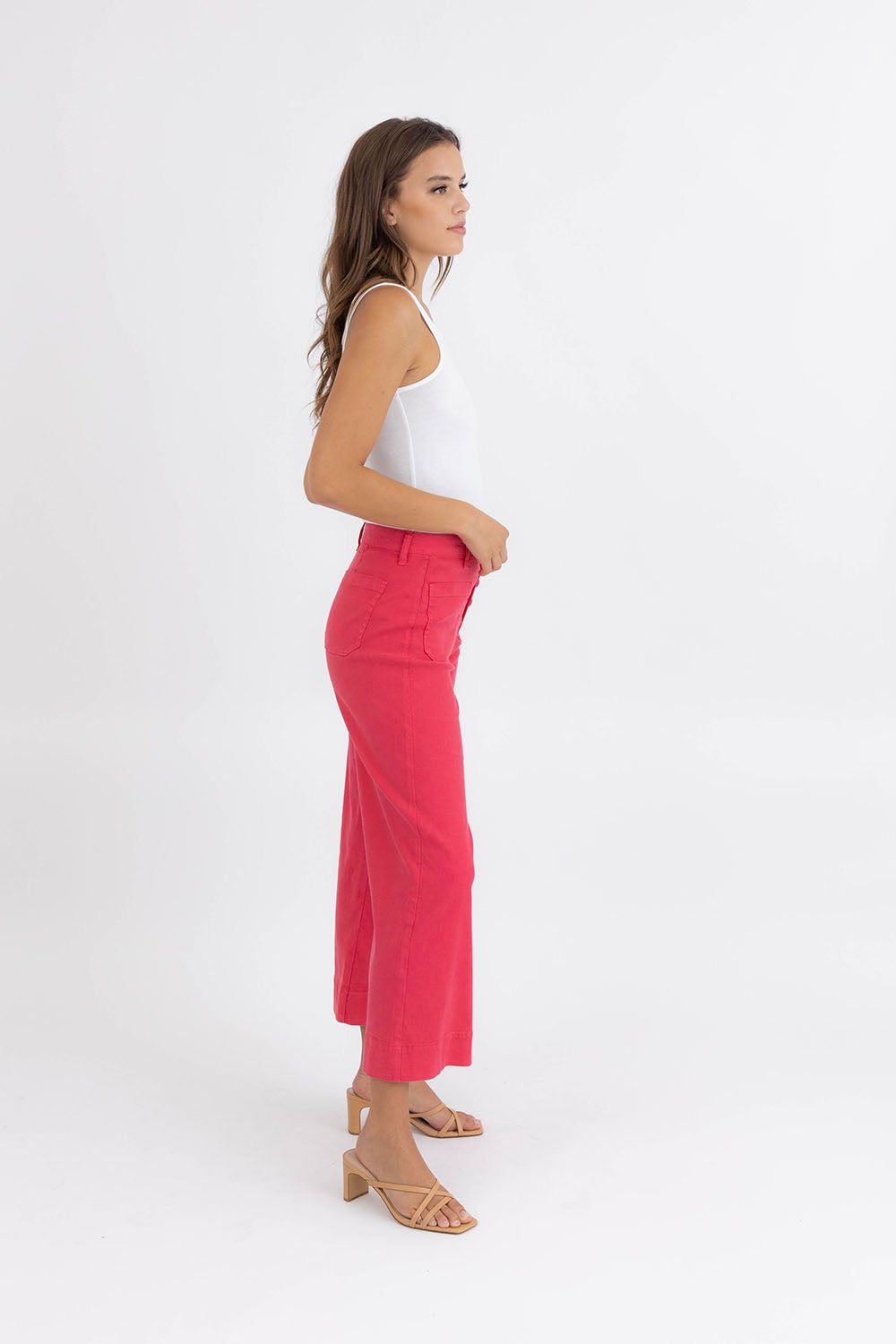 Pleated Basic Top