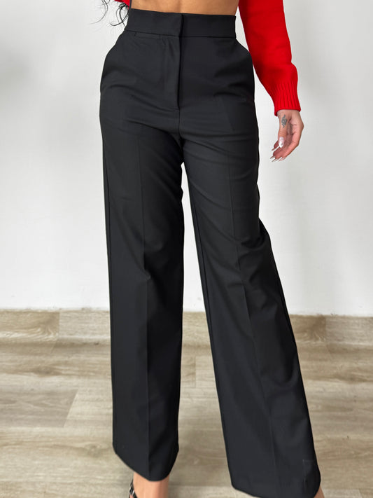 High Waist Formal Trousers