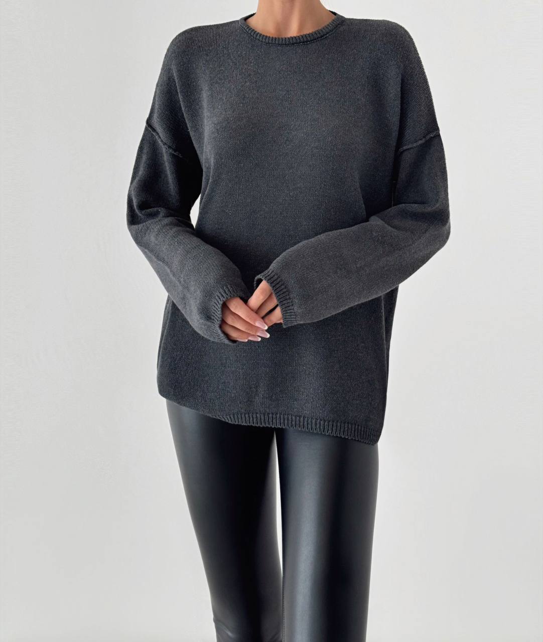 Soft Knit Round Neck