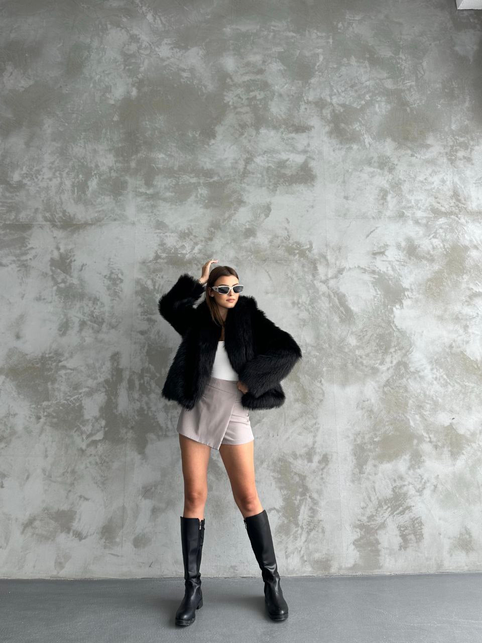 Faux Fur Jacket