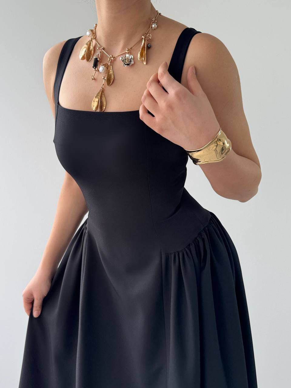 Noir Maxi Dress