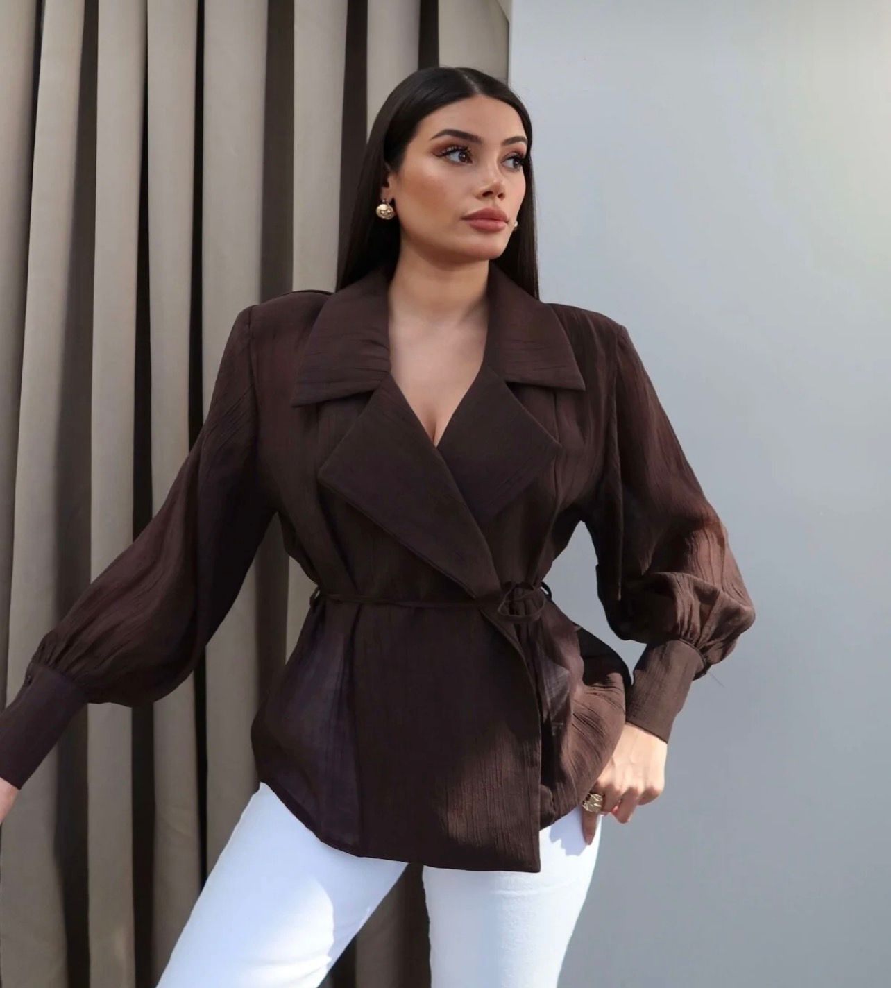 The Bella Wrap Top