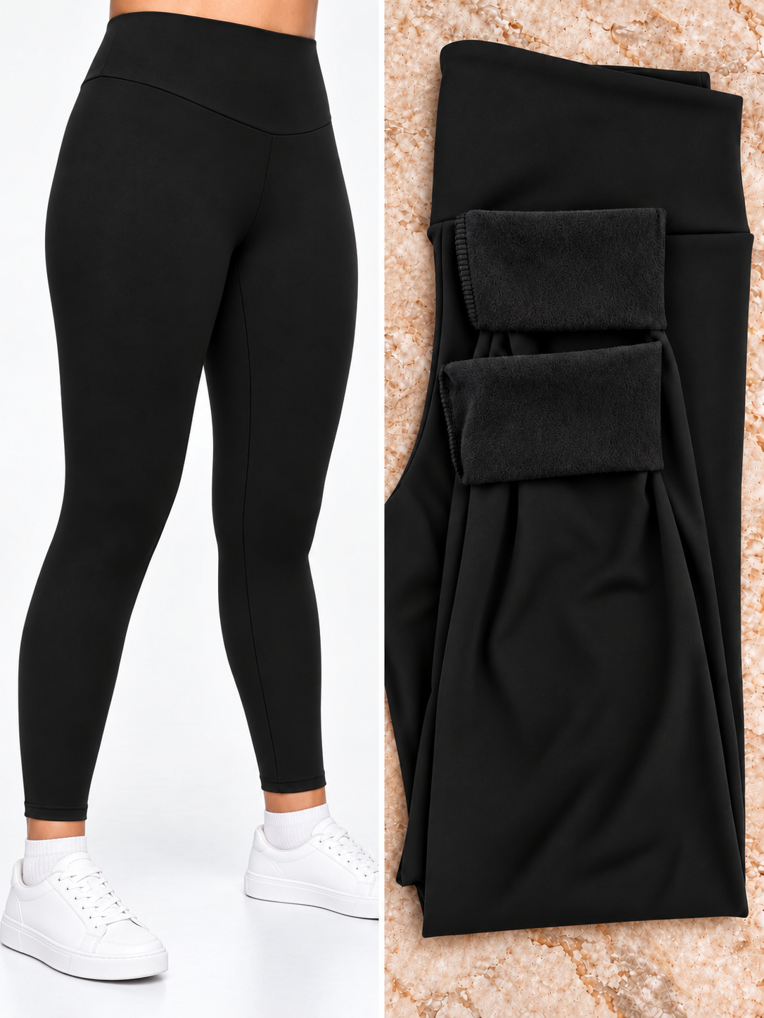 THERMAL BODY-SHAPING LEGGINGS