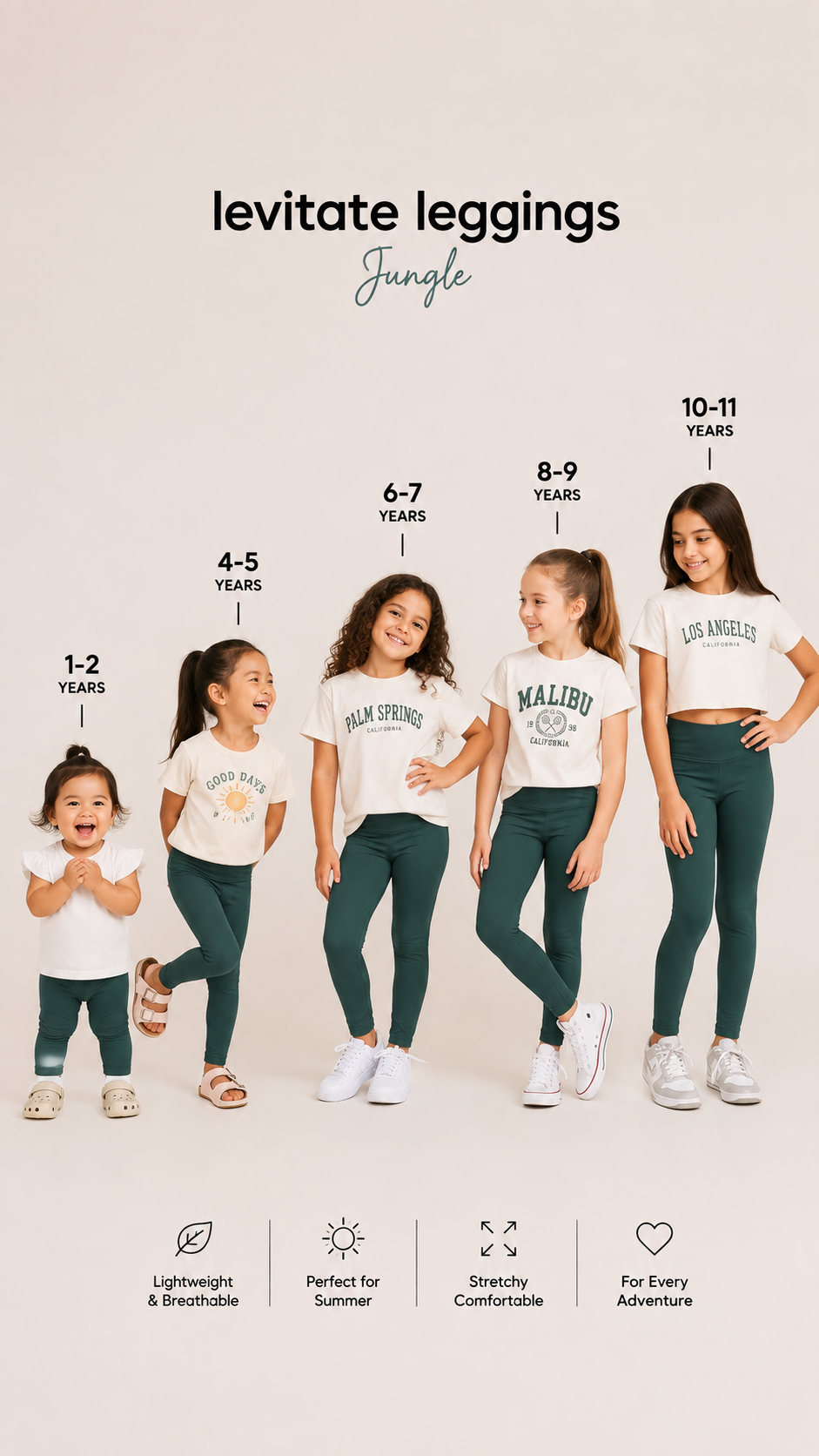 Kids Levitate Leggings