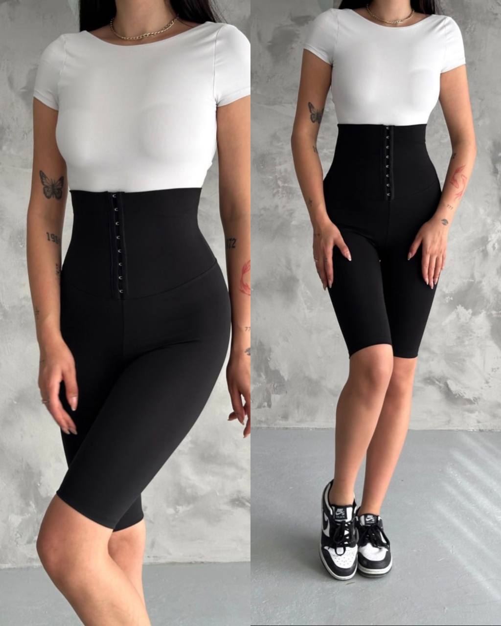 Corset Biker Shorts