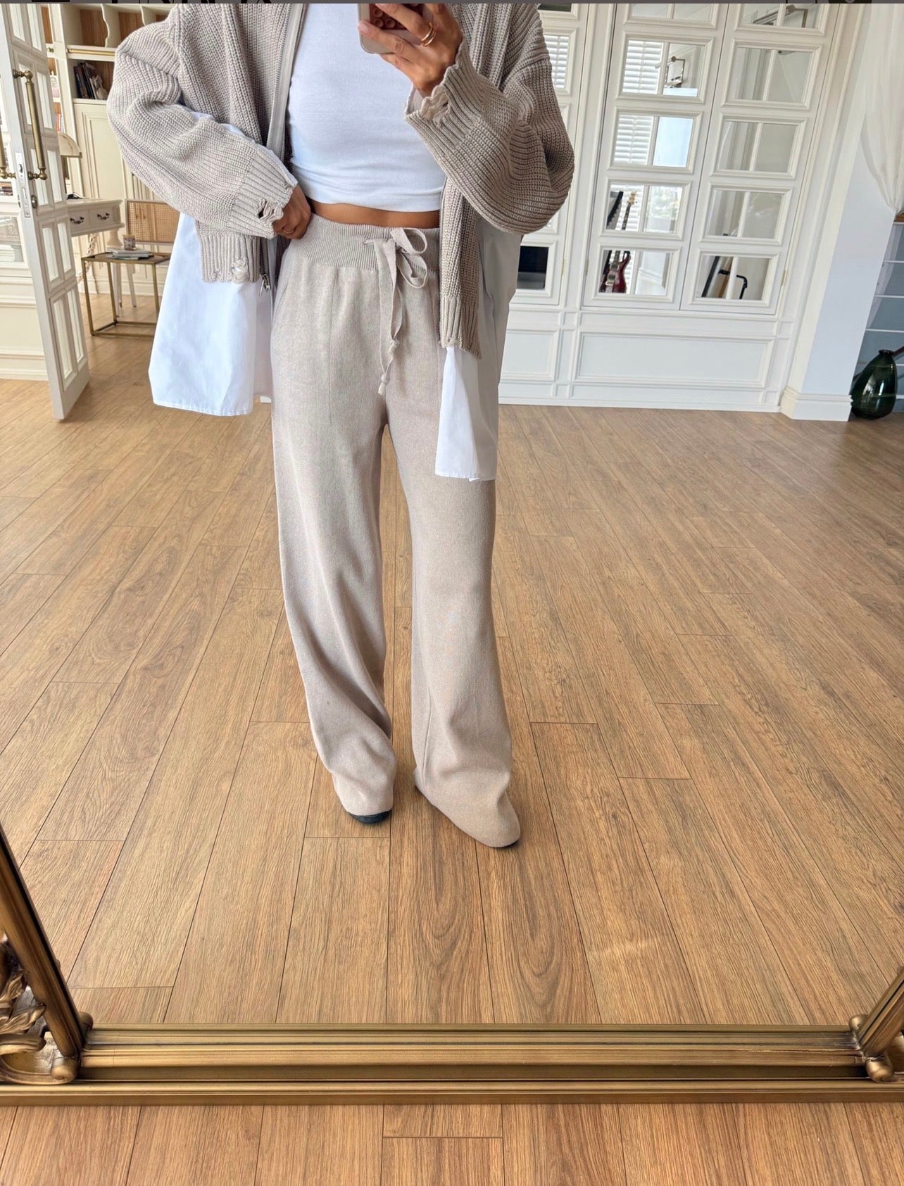 Layered Knit Lounge Set