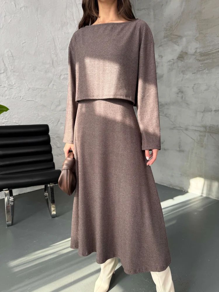 Layered Flow Dress