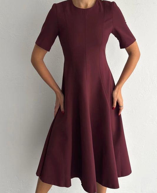 Essential Structured Midi Dress