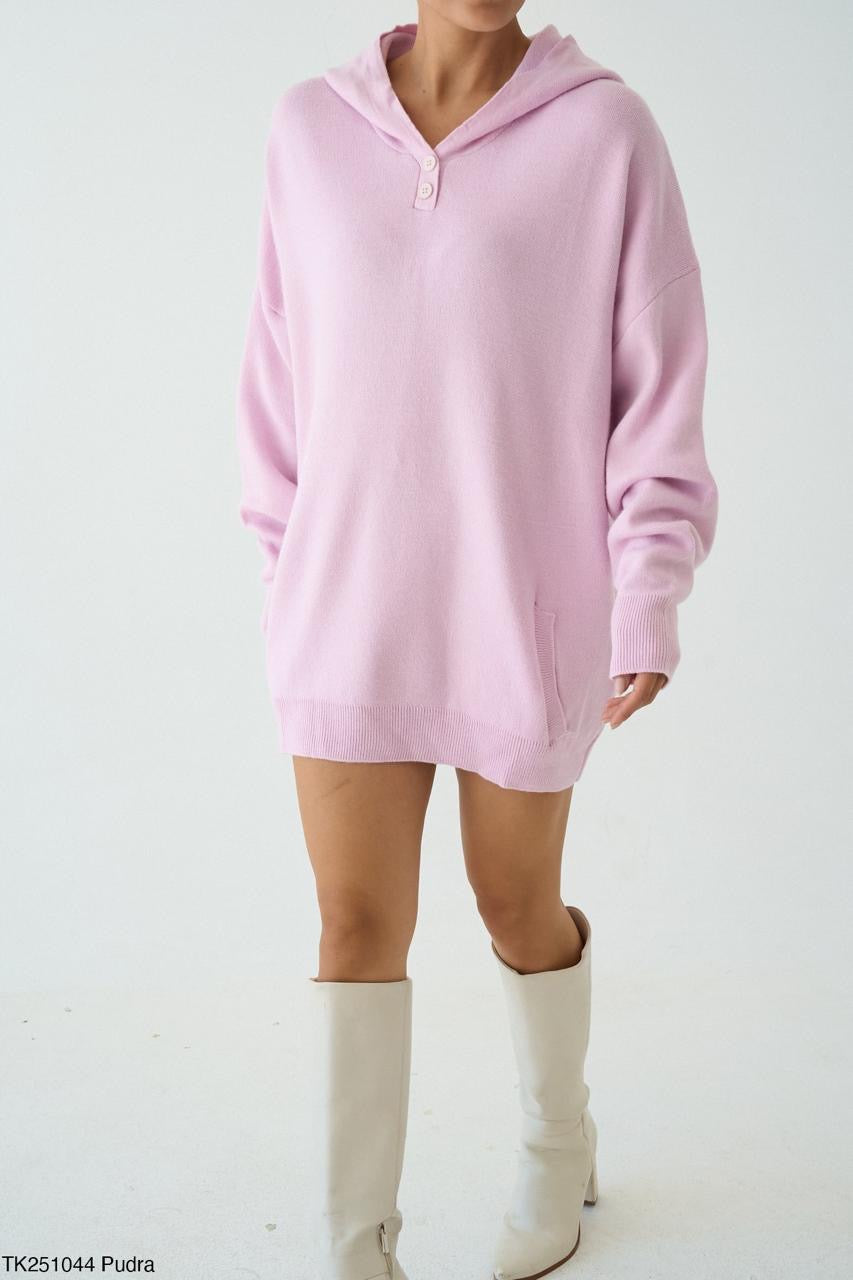 Cozy Knit Hoodie