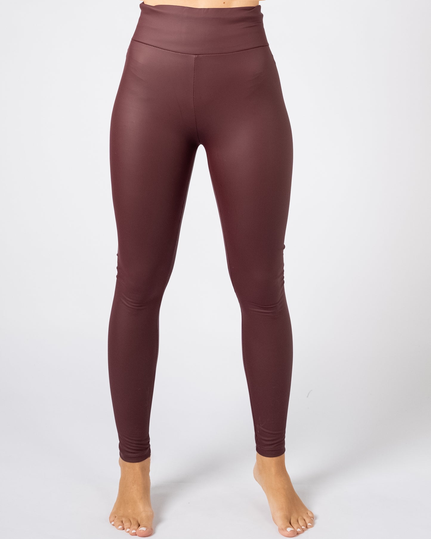 Original Thermal Leather Leggings Matte