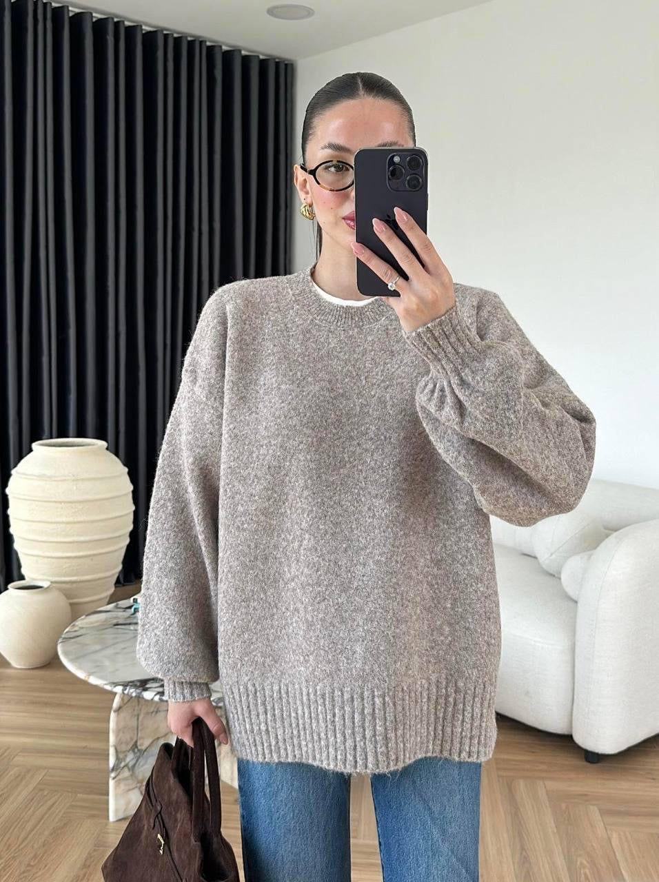 Oversized Knit Sweater