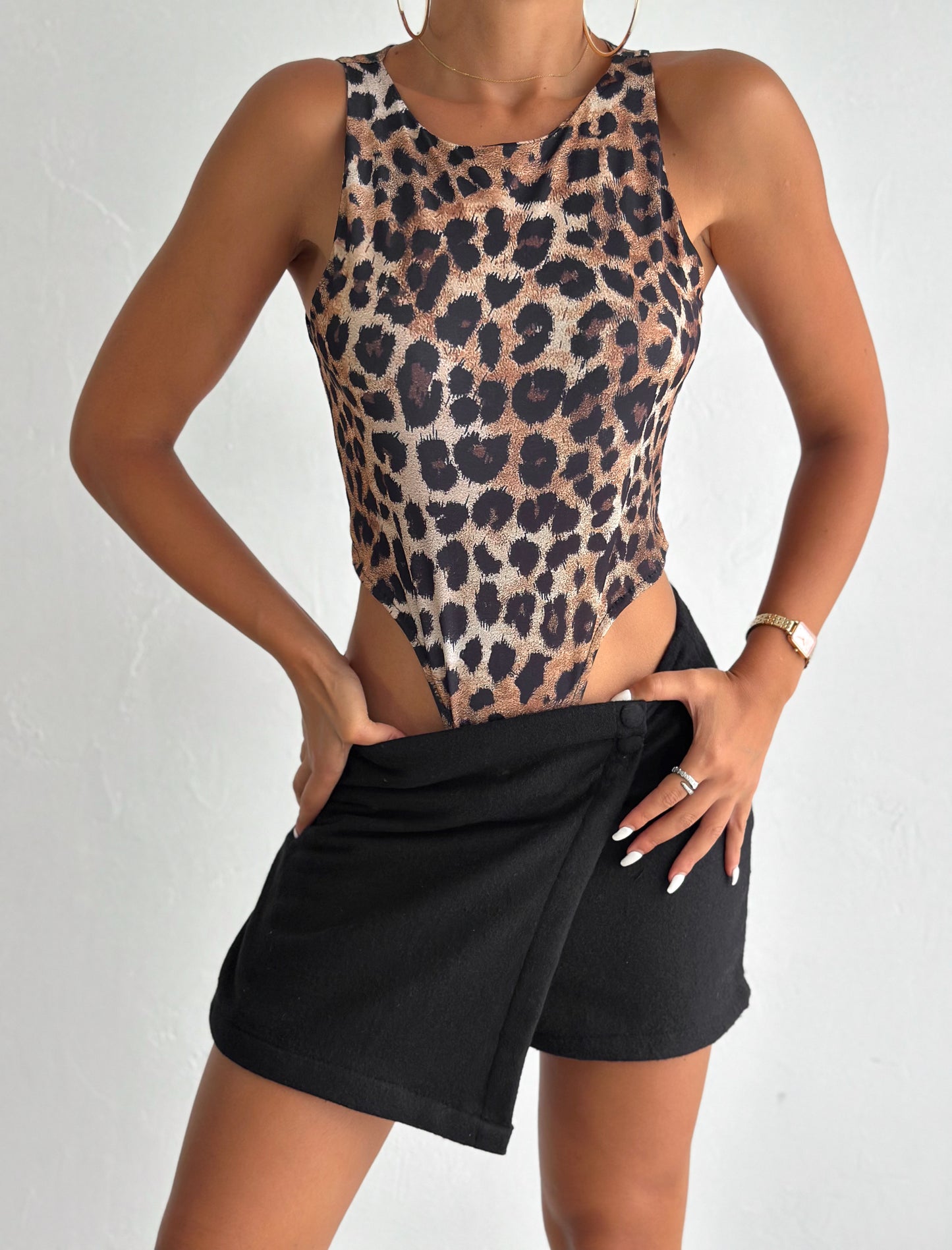 Leopard bodysuit