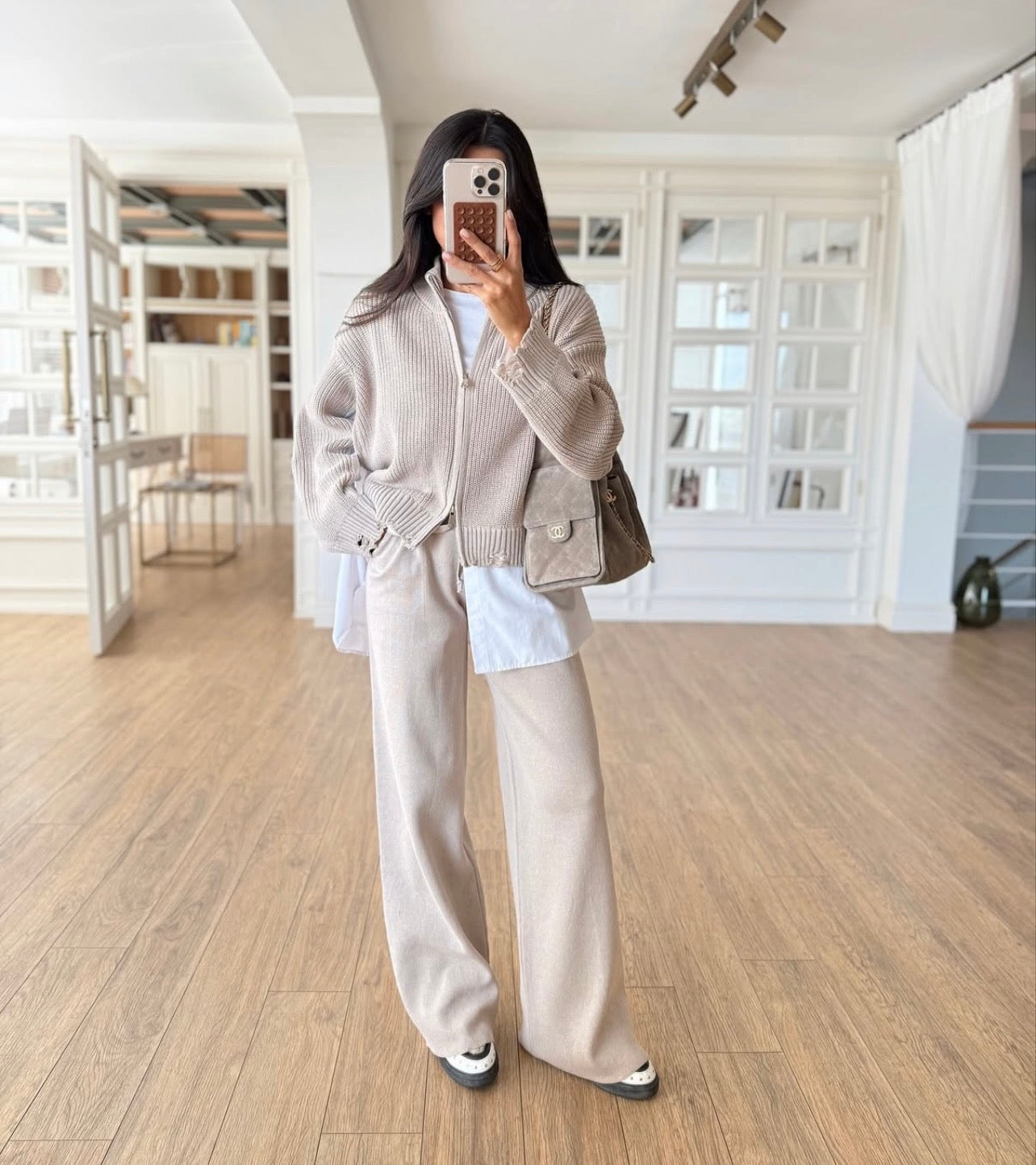 Layered Knit Lounge Set