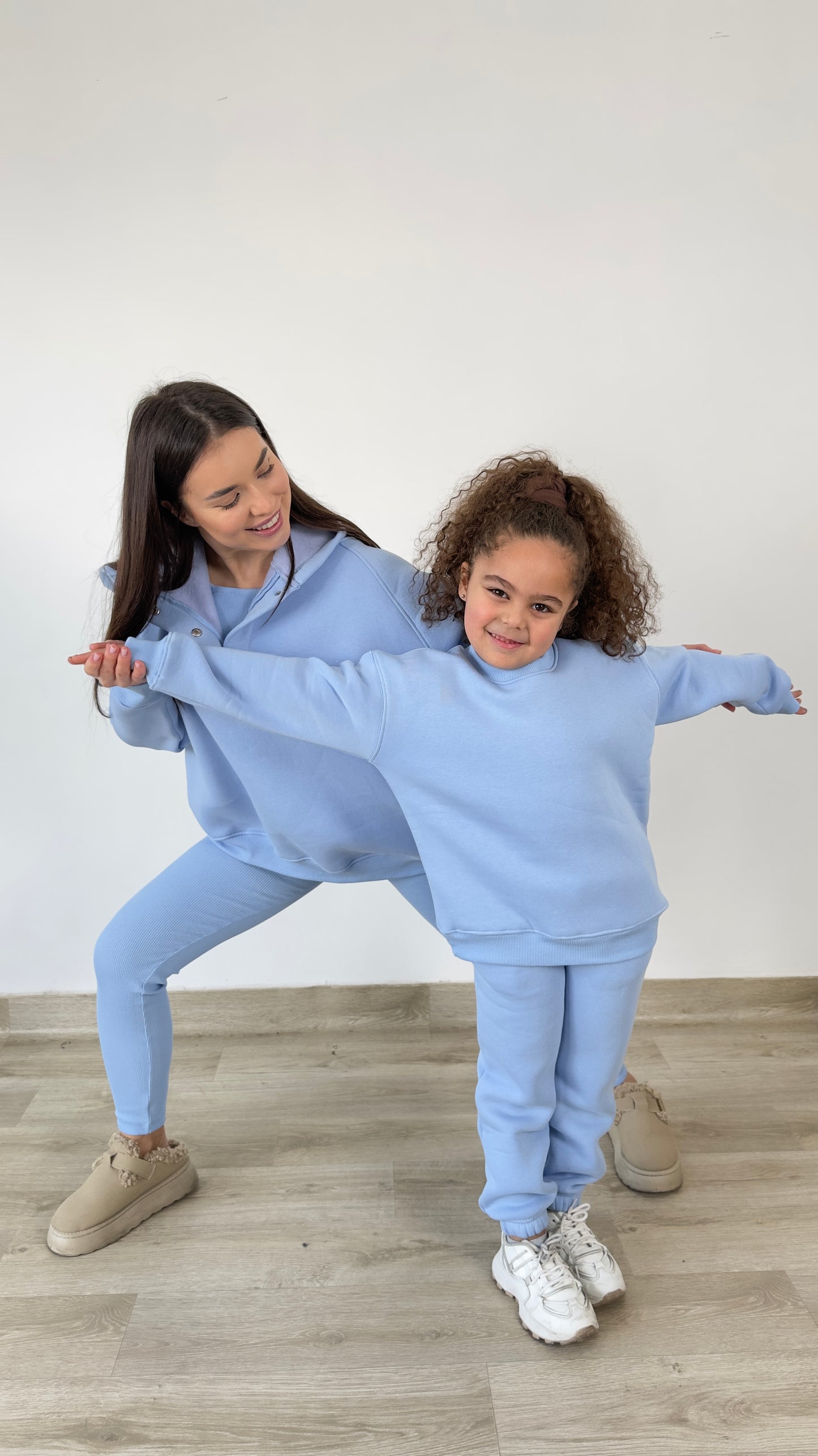 Fleeced Twin Set-Kids