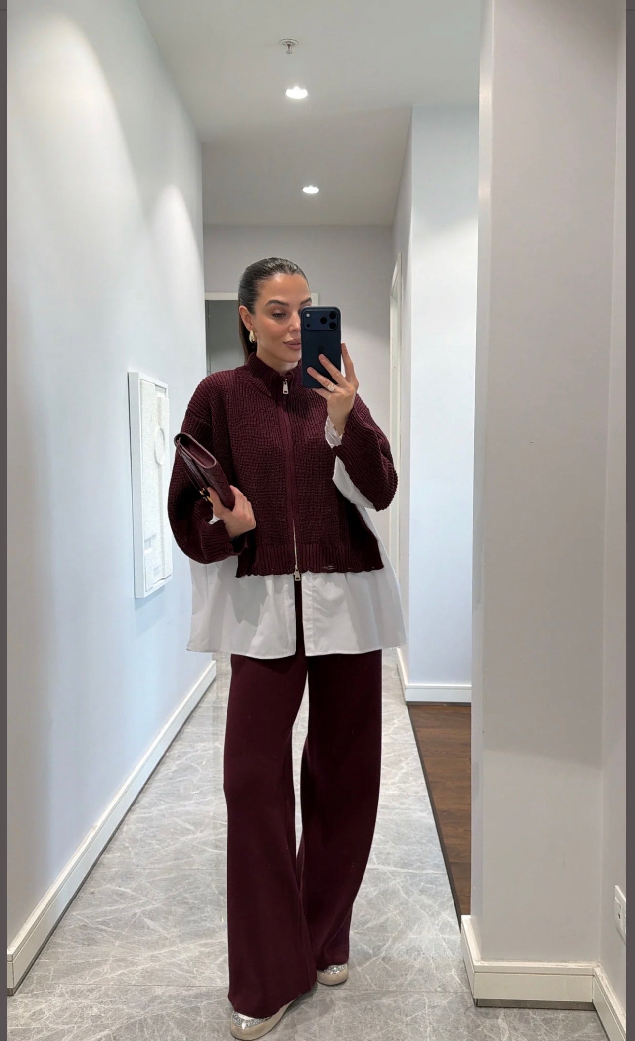 Layered Knit Lounge Set