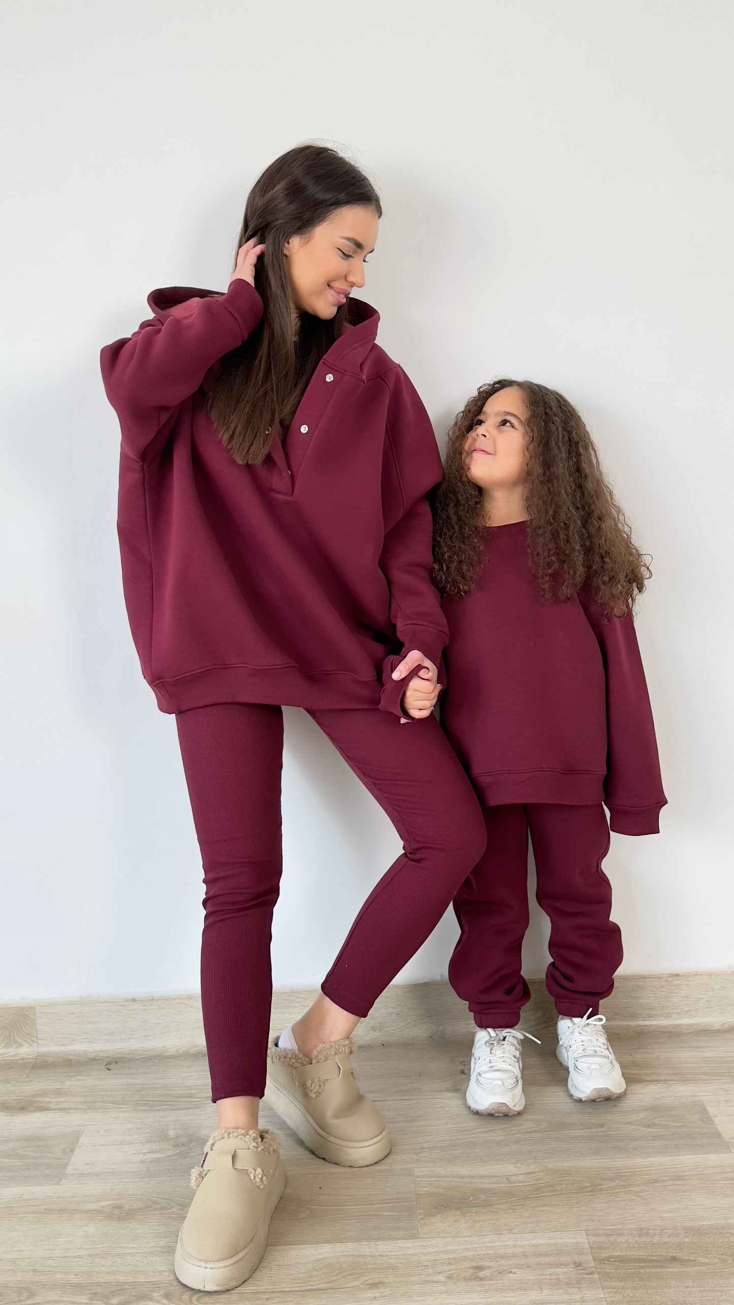 Fleeced Twin Set-Kids