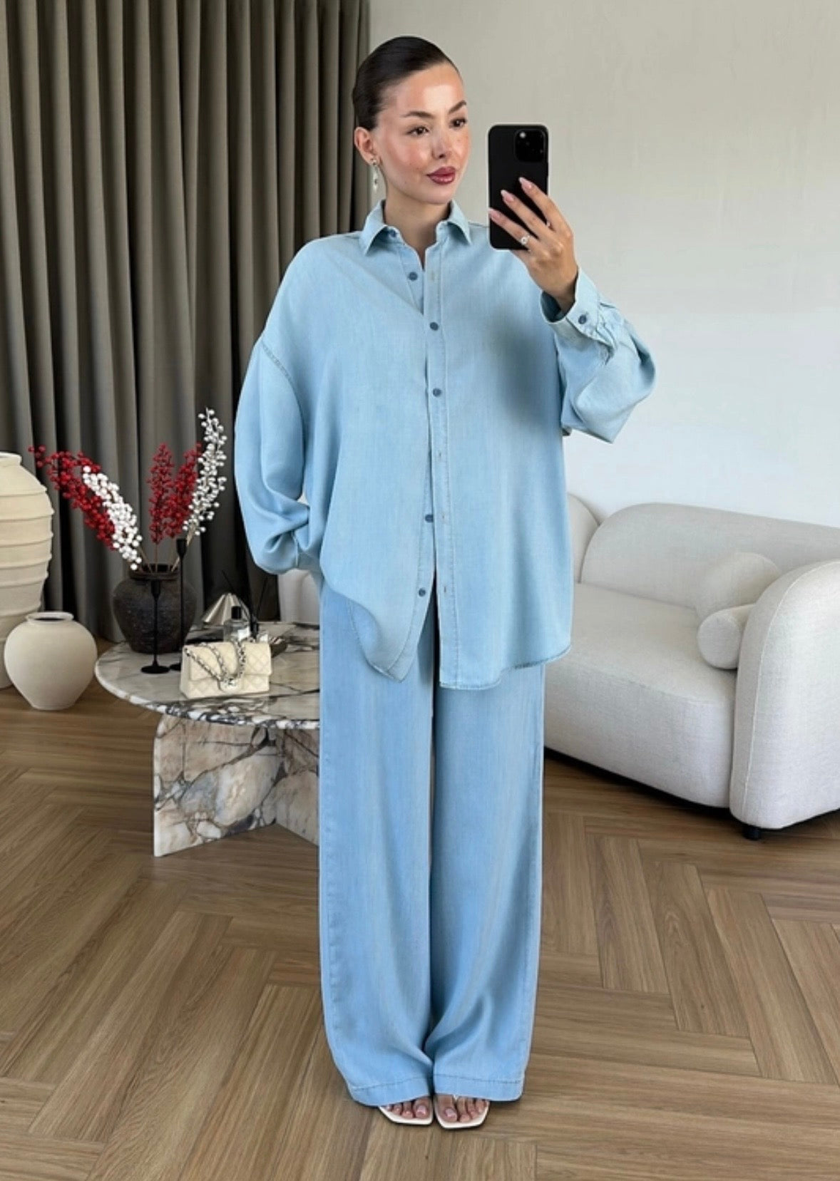 Sky Denim Set