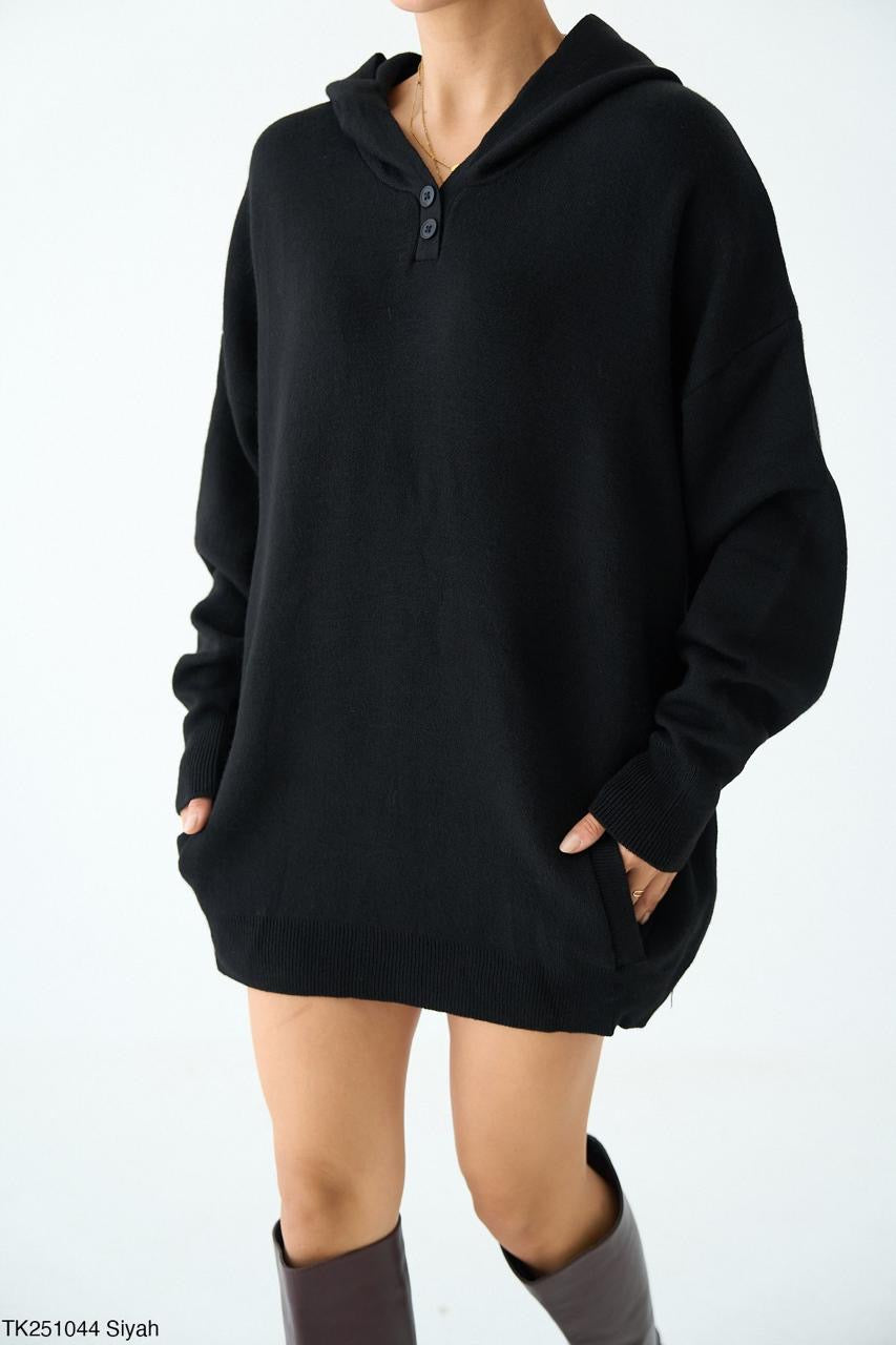 Cozy Knit Hoodie