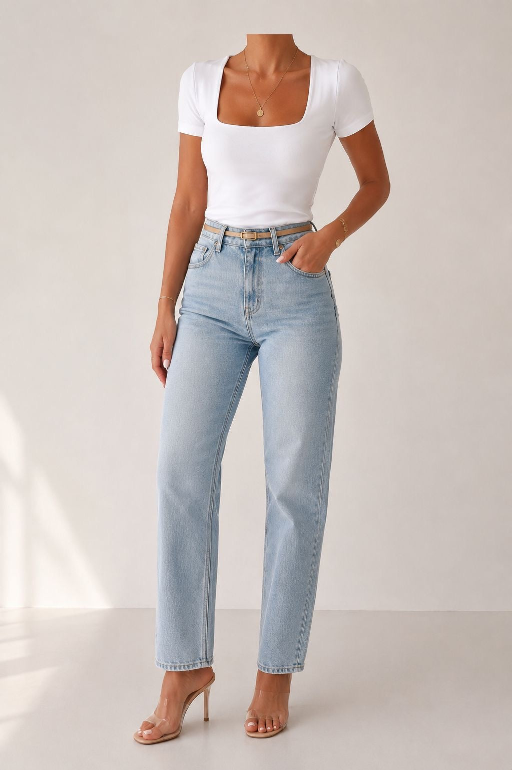 Square Elegance Tee