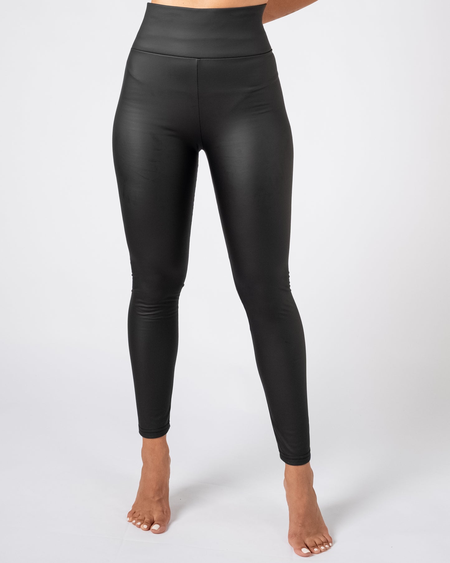 Original Thermal Leather Leggings Matte