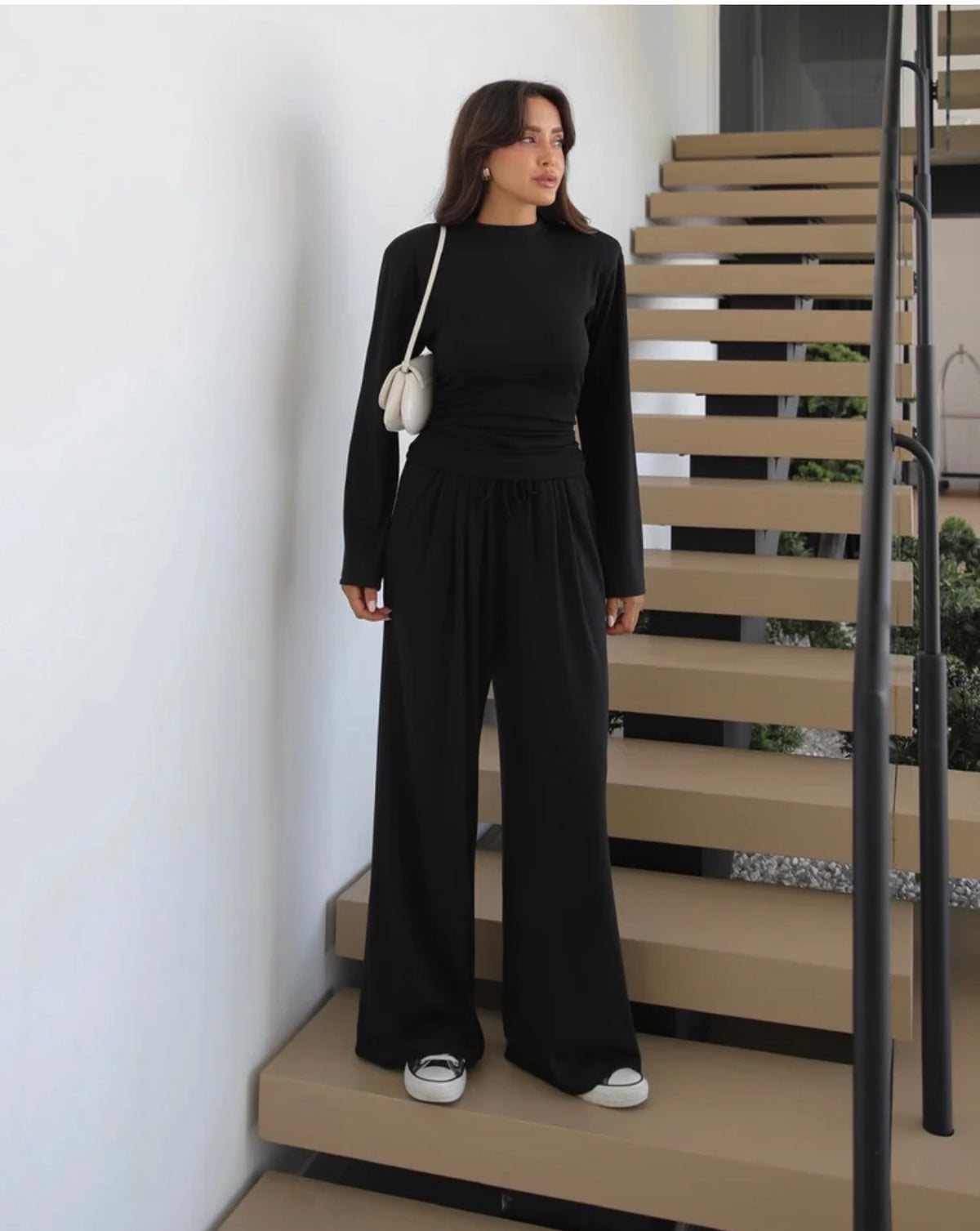 Soft Draped Wide Leg Set
