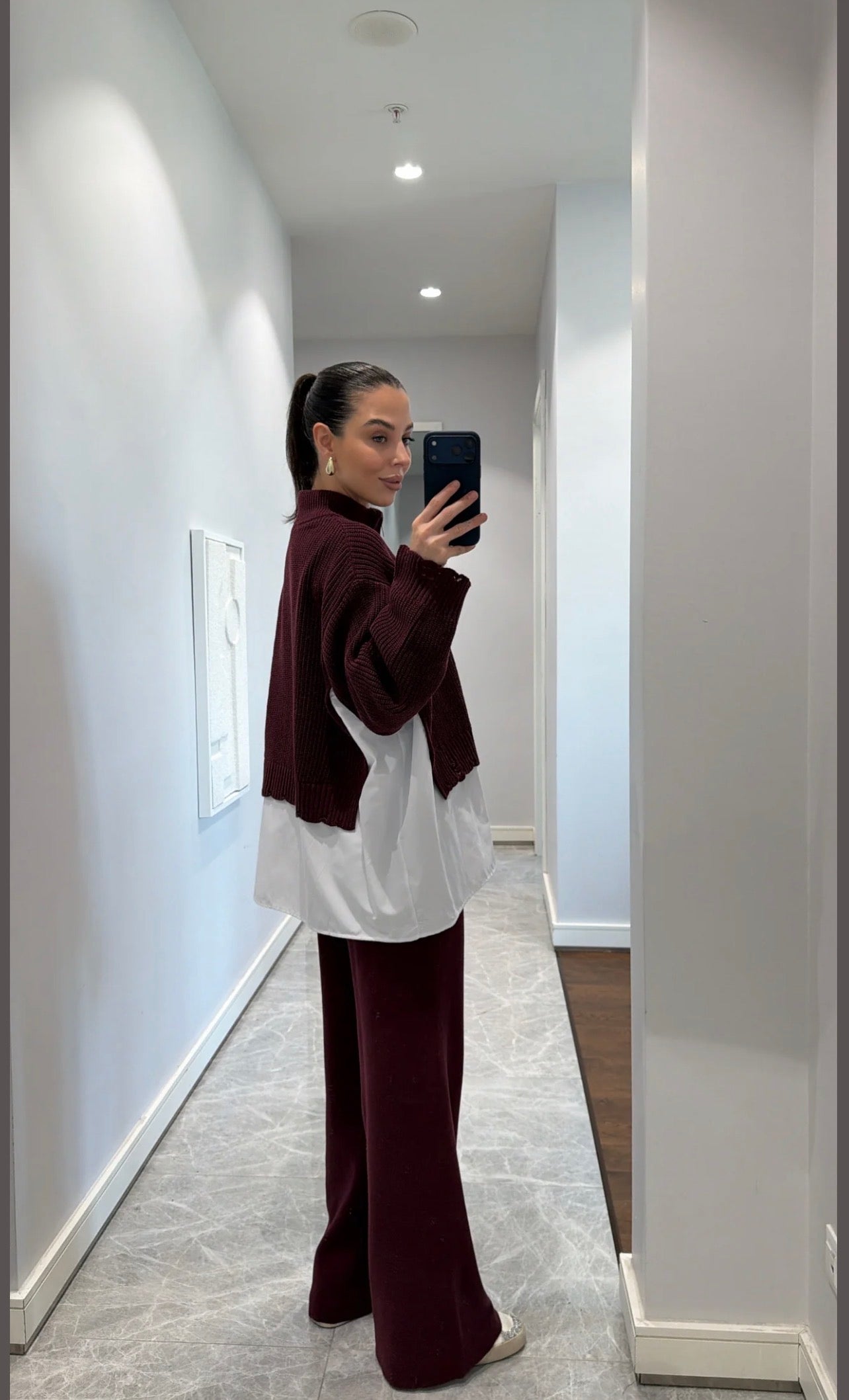 Layered Knit Lounge Set