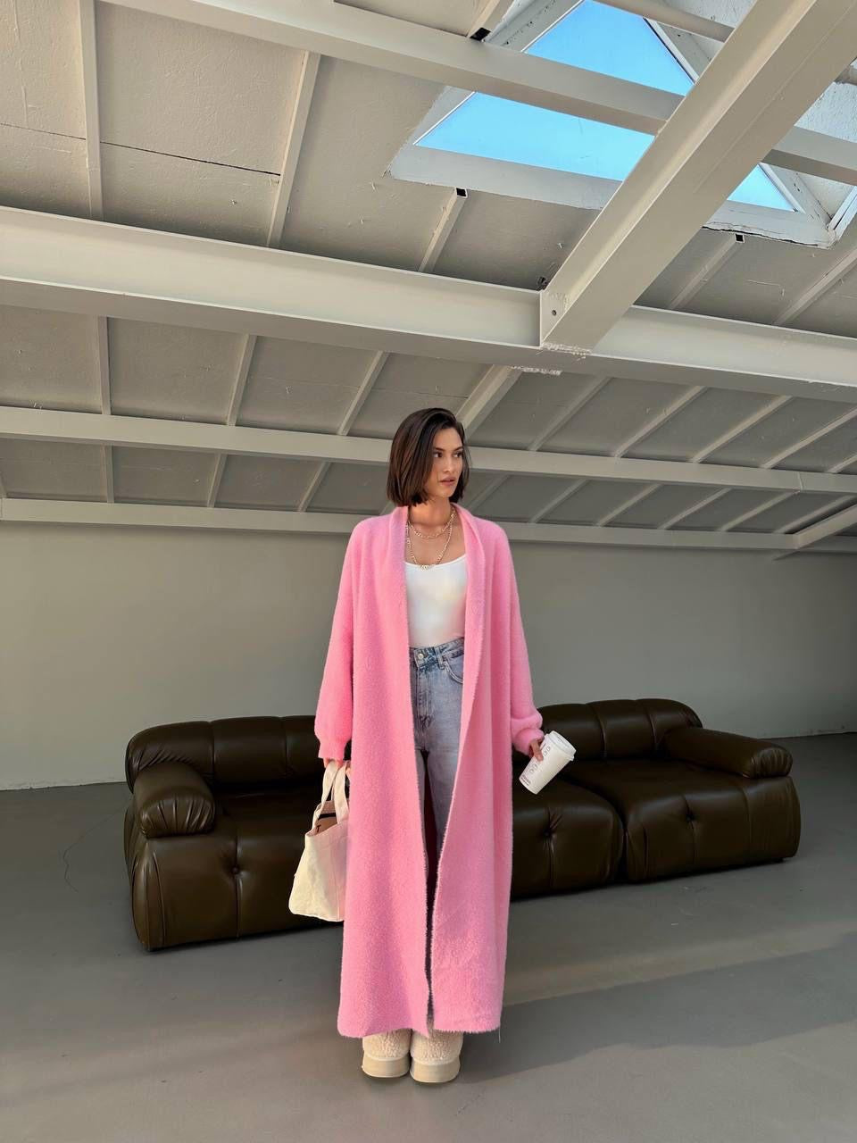 Cozy Long Knit Cardigan