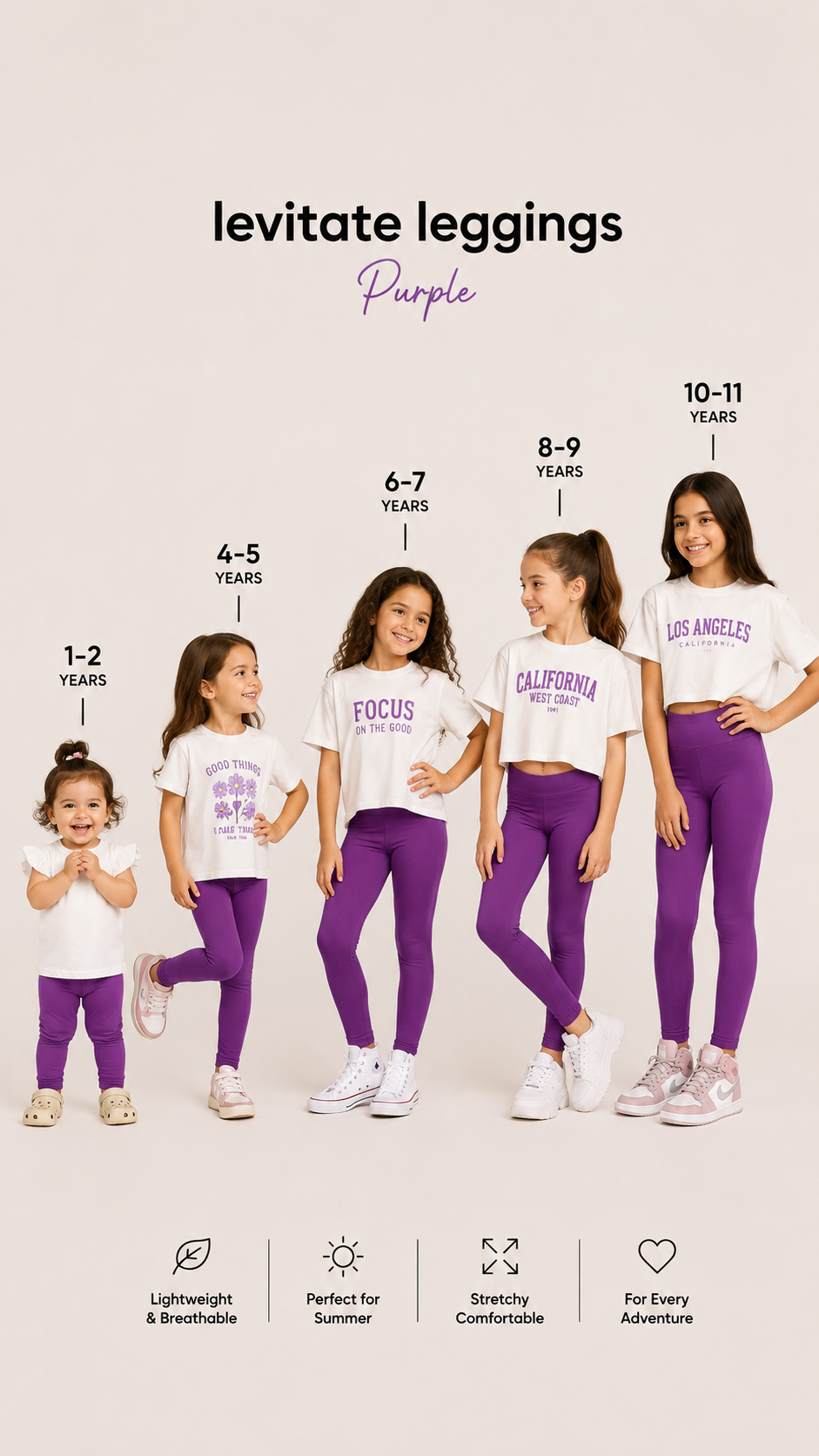 Kids Levitate Leggings
