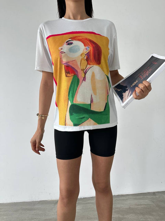 Vivid Portrait Tee