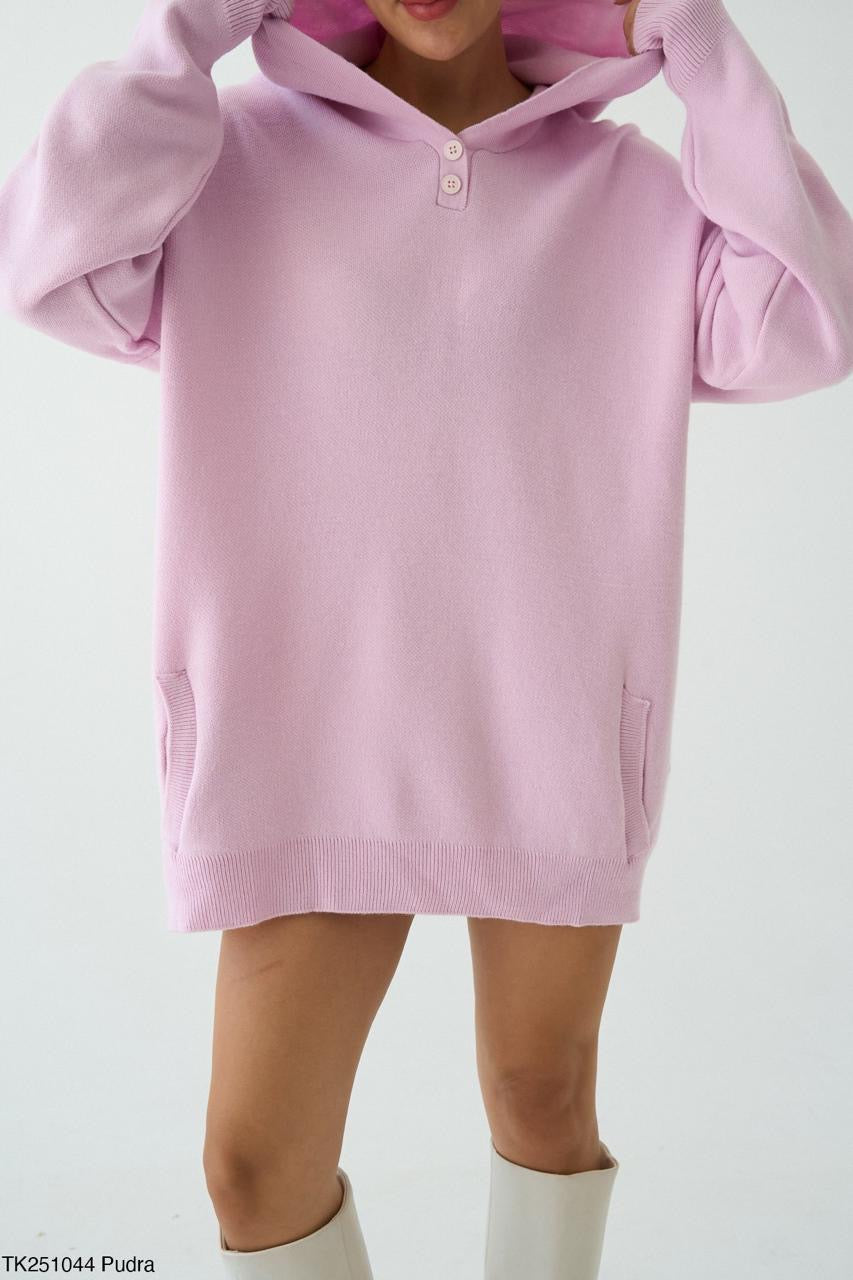 Cozy Knit Hoodie