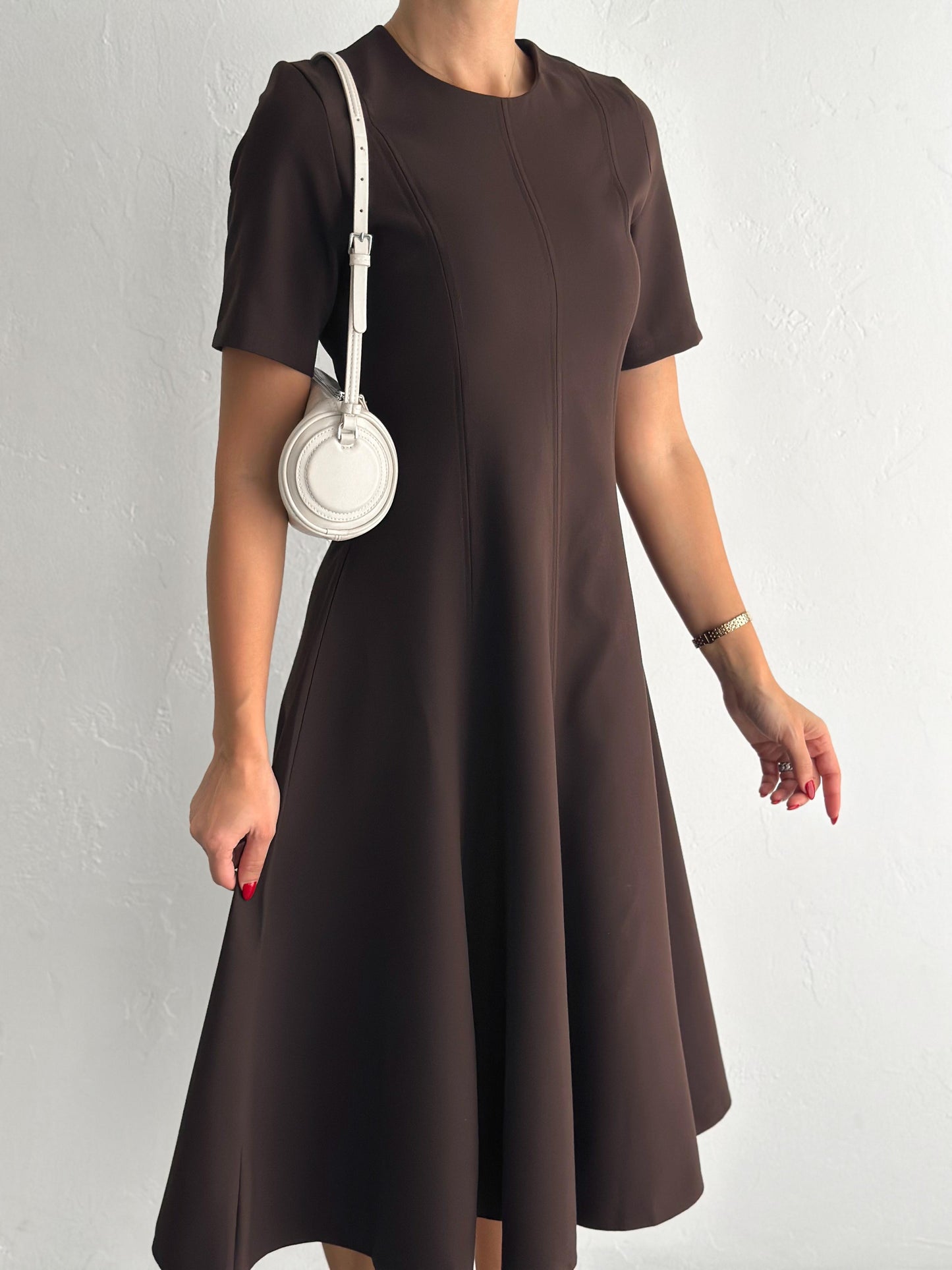Essential Structured Midi Dress