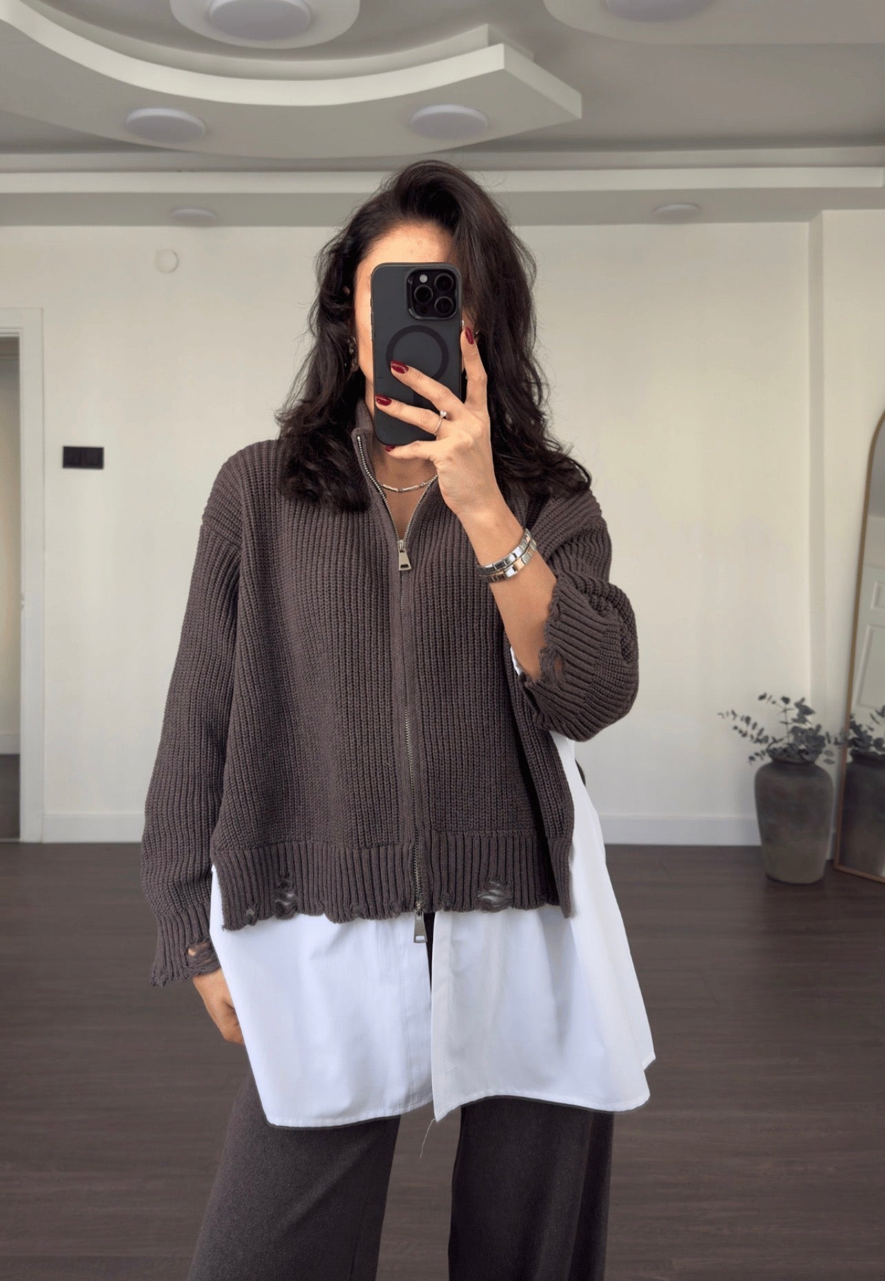 Layered Knit Lounge Set