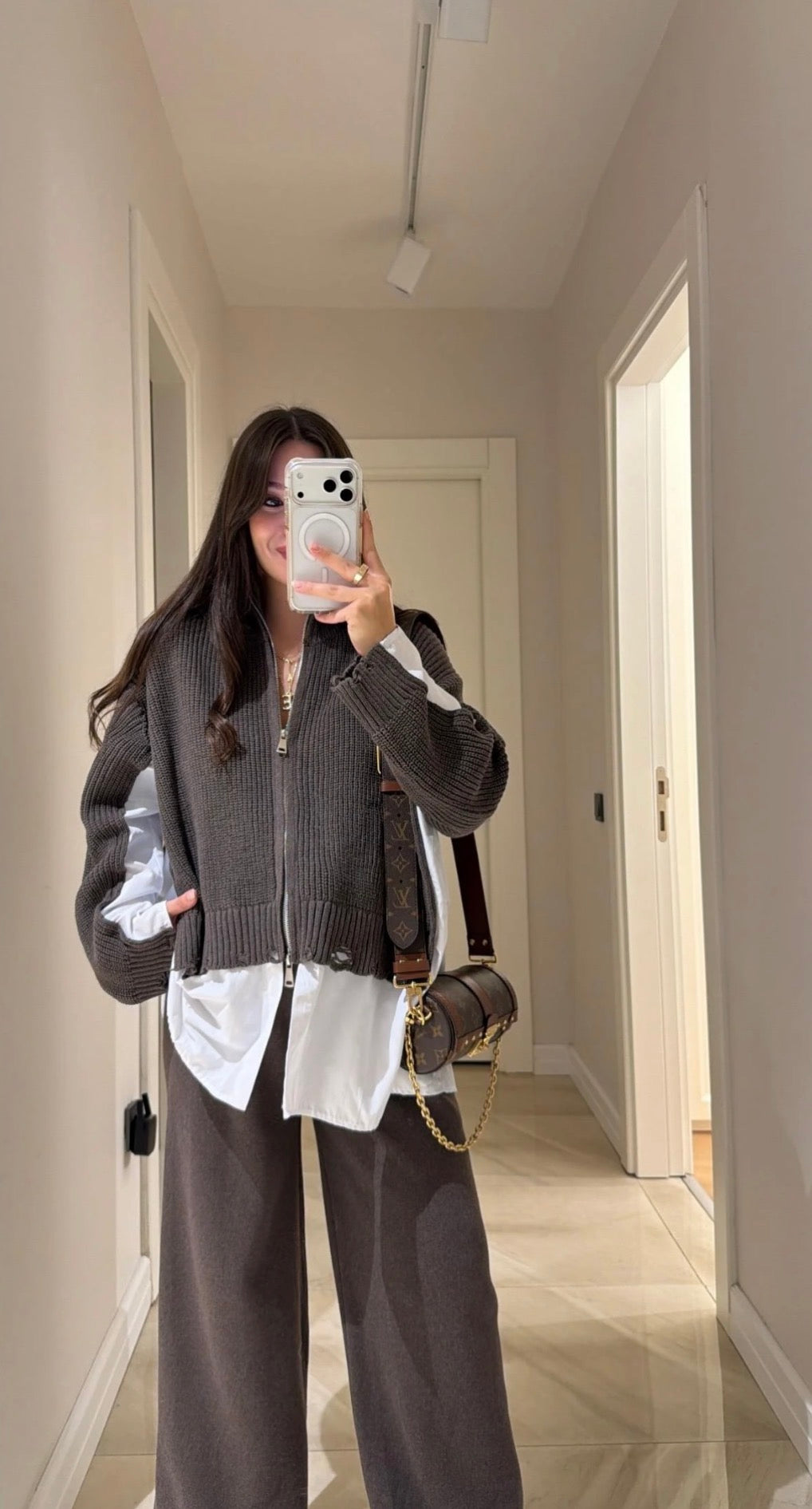 Layered Knit Lounge Set