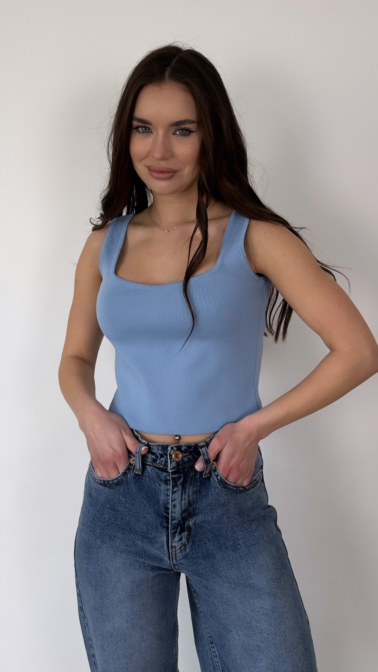 Soft Ribbed Top