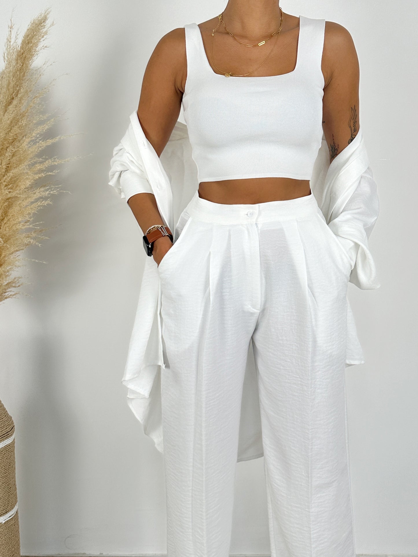 Flowing Linen Set