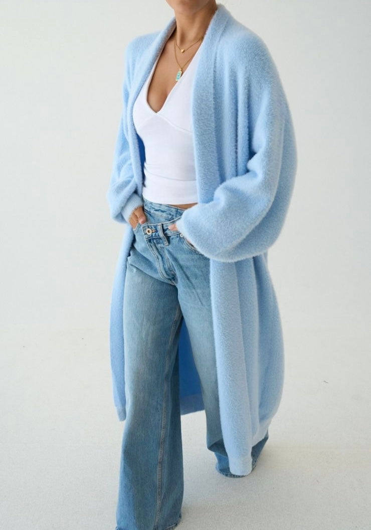 Cozy Long Knit Cardigan