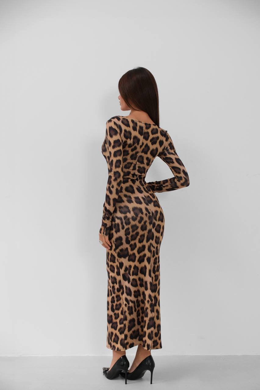 Leopard Maxi Dress