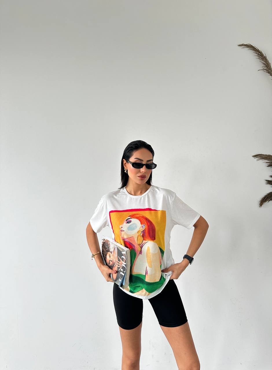 Vivid Portrait Tee