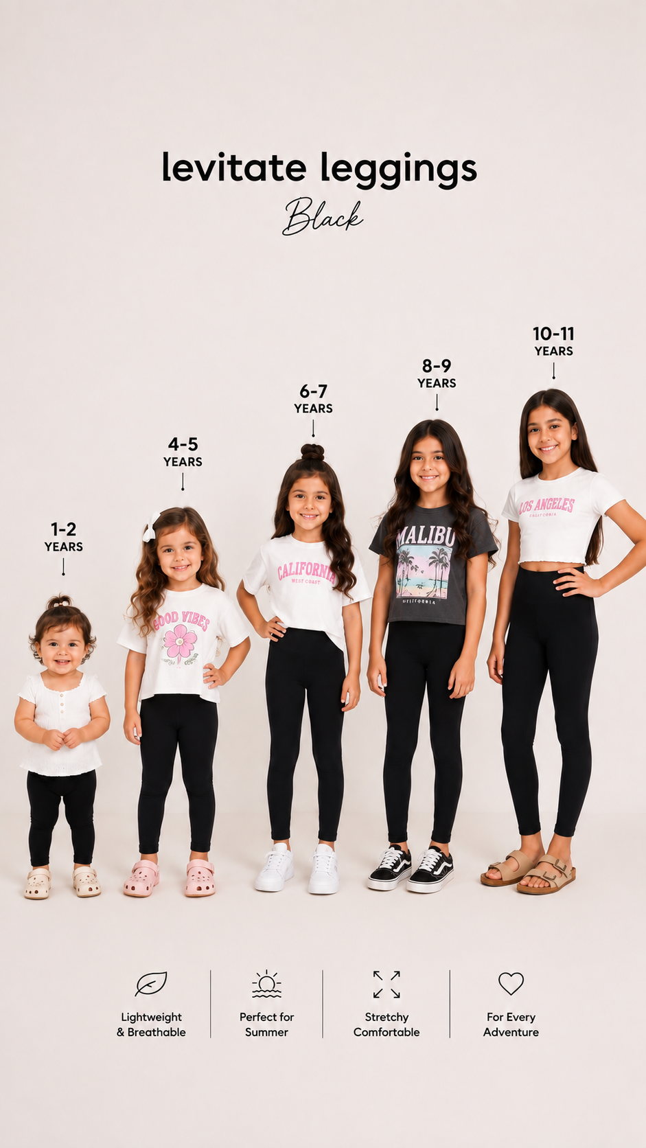 Kids Levitate Leggings