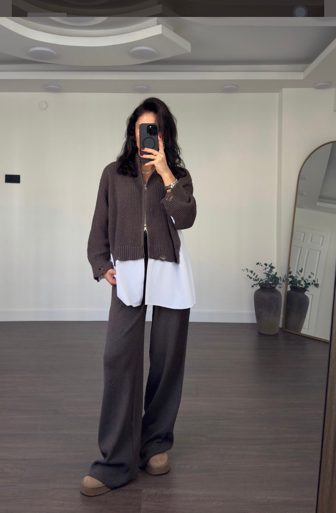 Layered Knit Lounge Set